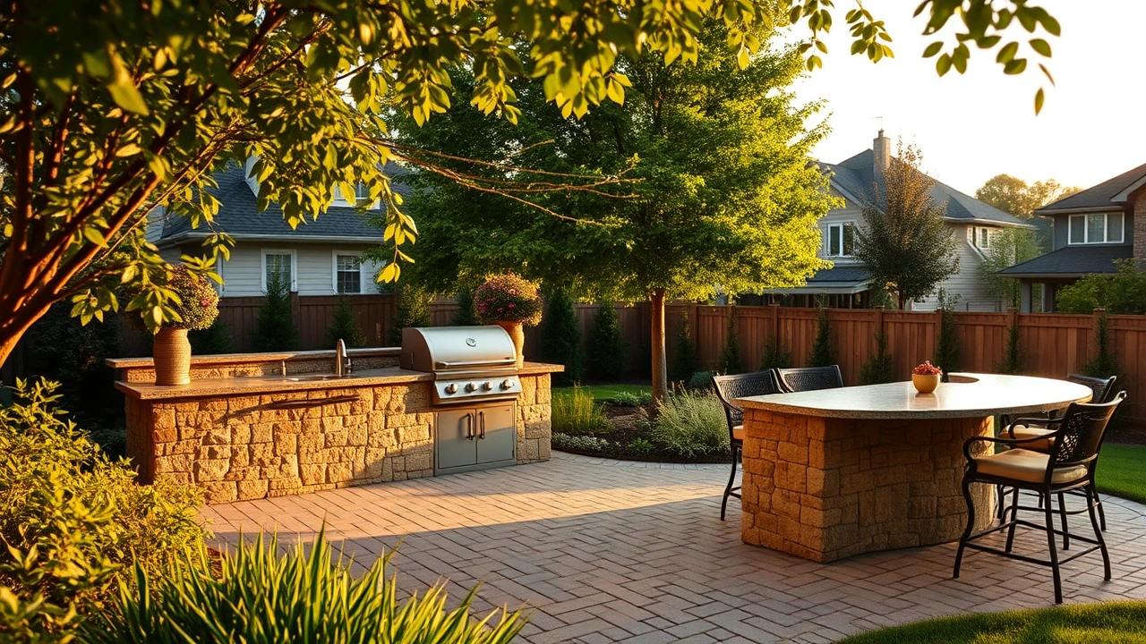 Outdoor Kitchens & Fire Features in Hamilton, Burlington & Oakville