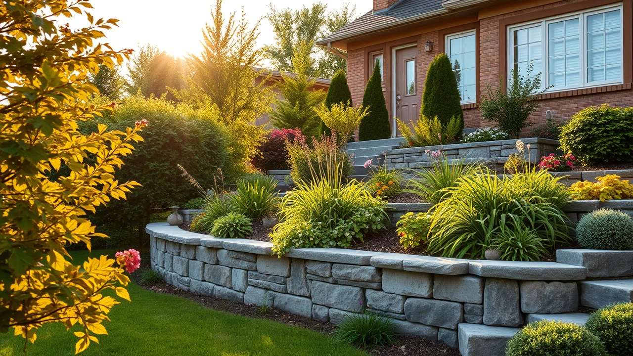 Retaining Walls & Stone Hardscaping in Ontario