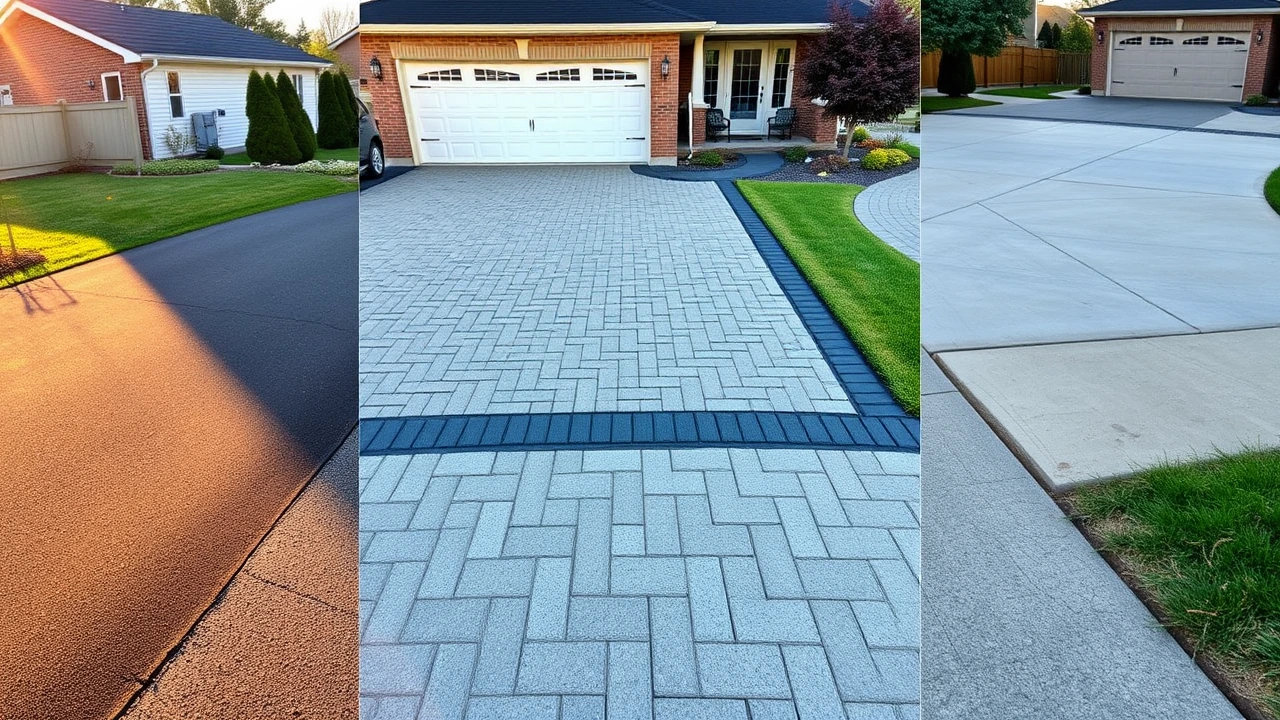 Asphalt vs Interlock vs Concrete Driveways (Ontario, 2026)
