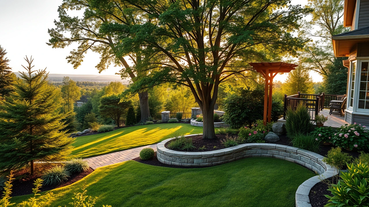 Landscaping in Waterdown, Ontario